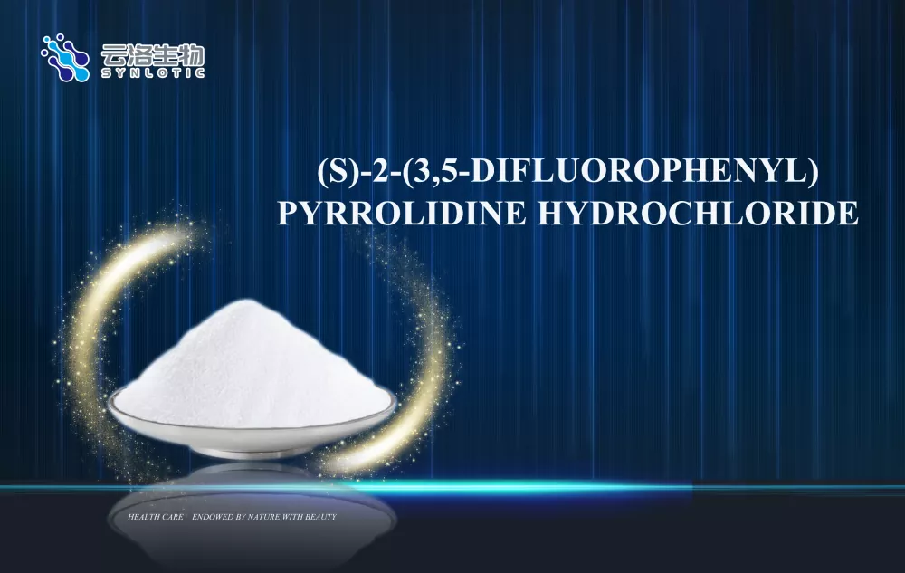 (S) -2- (3,5-difluorofenil) hidrocloruro de pirrolidina